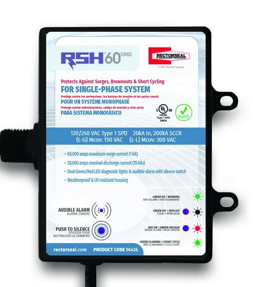 RectorSeal Expands the RSH™ Series HVAC/R Surge Protection Product Line